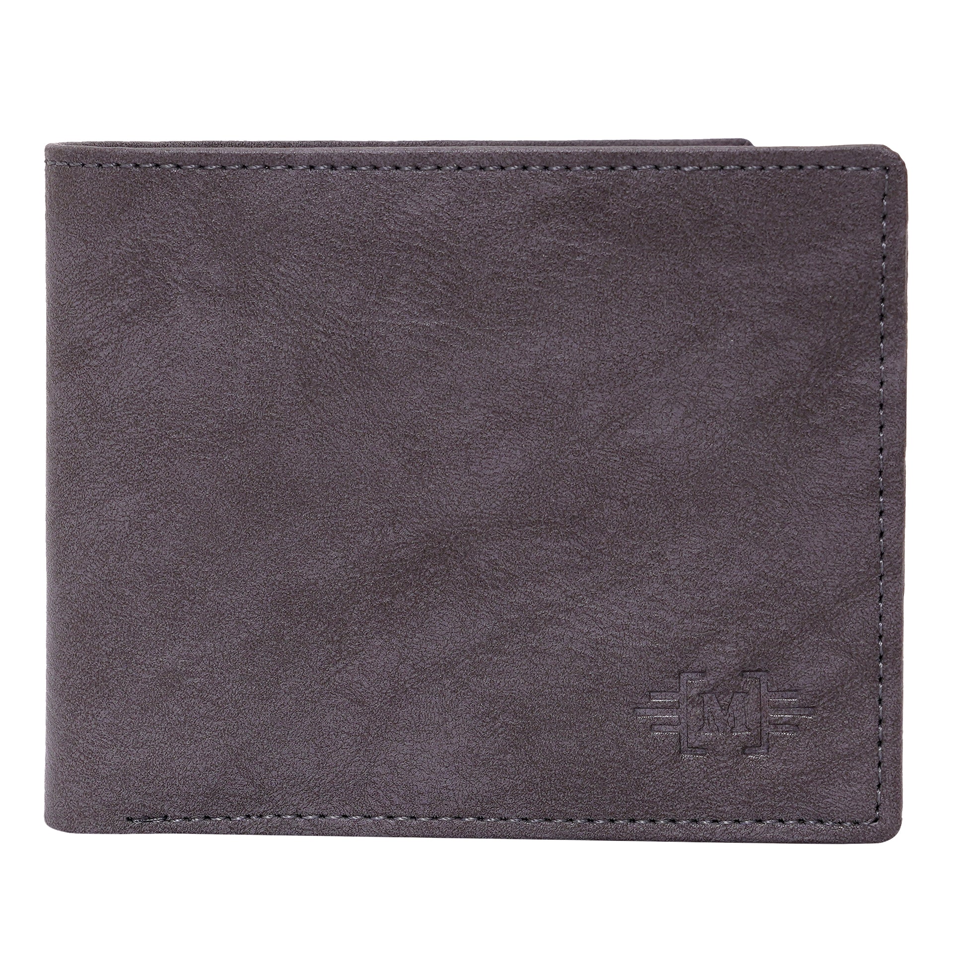 Makas men's wallet , front look plain ,color - Tan